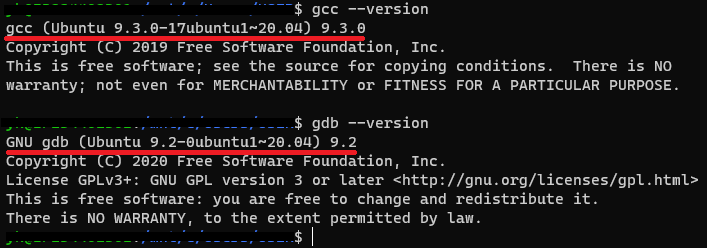 gccgdb_version_linux